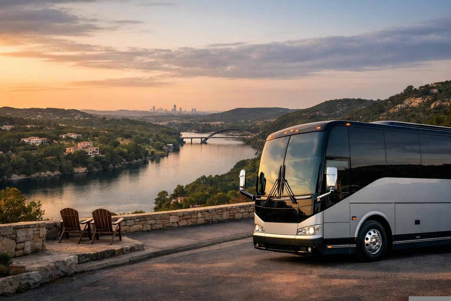 Charter Bus Rental West Lake Hills TX