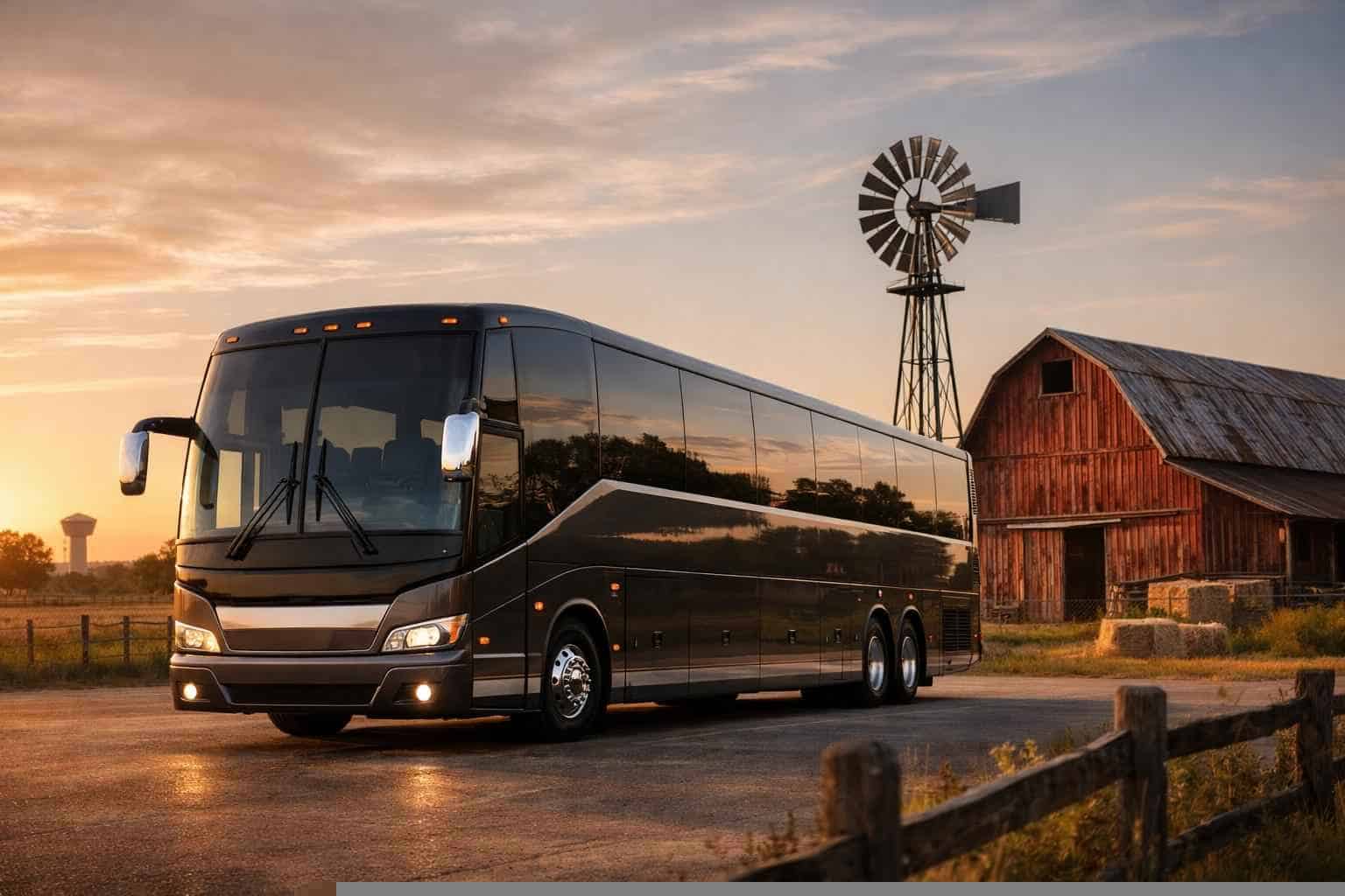 Charter Bus Service Elgin TX