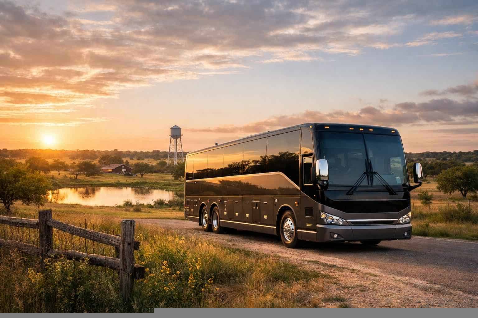 Charter Bus Service Liberty Hill TX