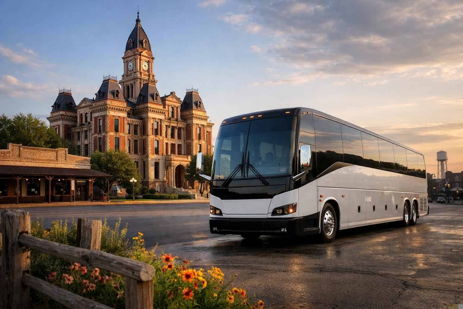 Charter Buses in Lockhart Texas
