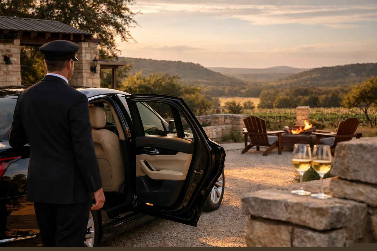 Chauffeur Service Dripping Springs TX