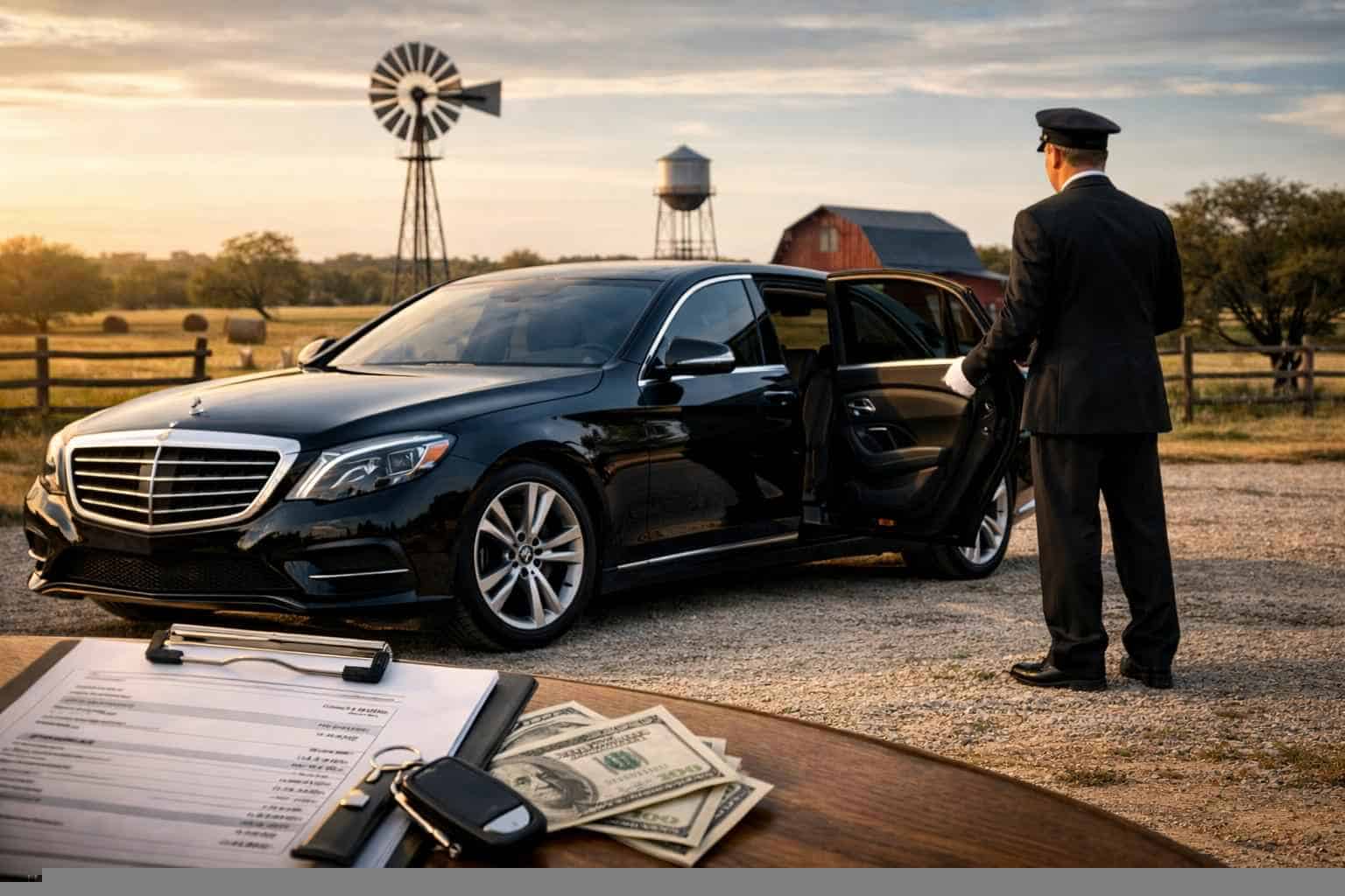 Chauffeur Service Prices in Elgin TX