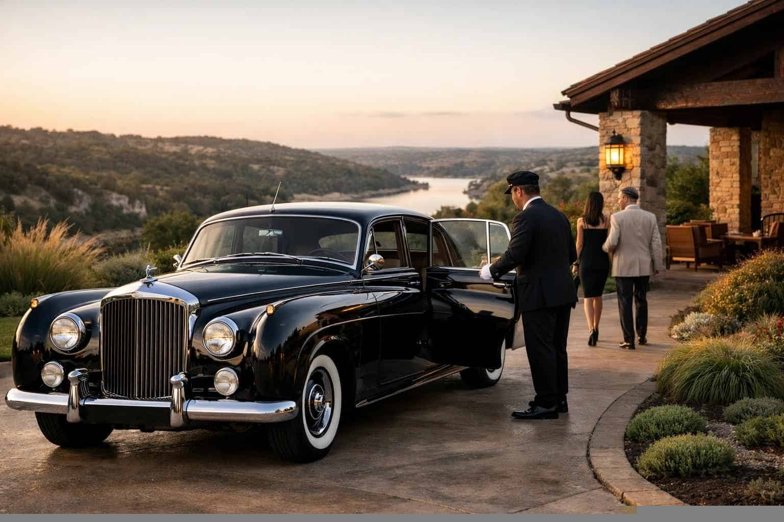 Classic Car Chauffeur Service In Bee Cave Texas Classic Car Chauffeur Service Bee Cave TX