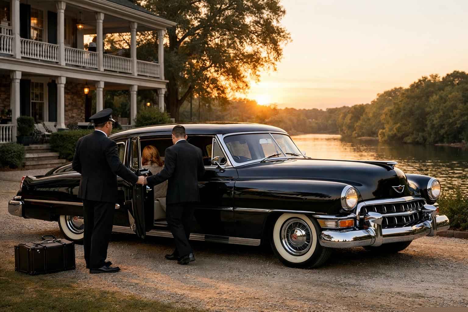 Classic Car Chauffeur Service in Bastrop TX