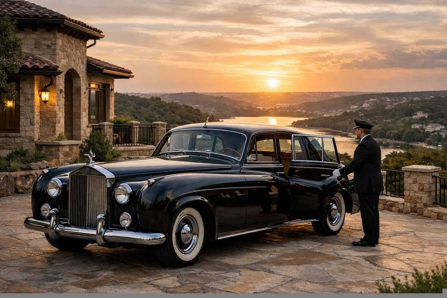 Classic Car Chauffeur Service In Bee Cave Texas Classic Car Chauffeur Service in Bee Cave TX