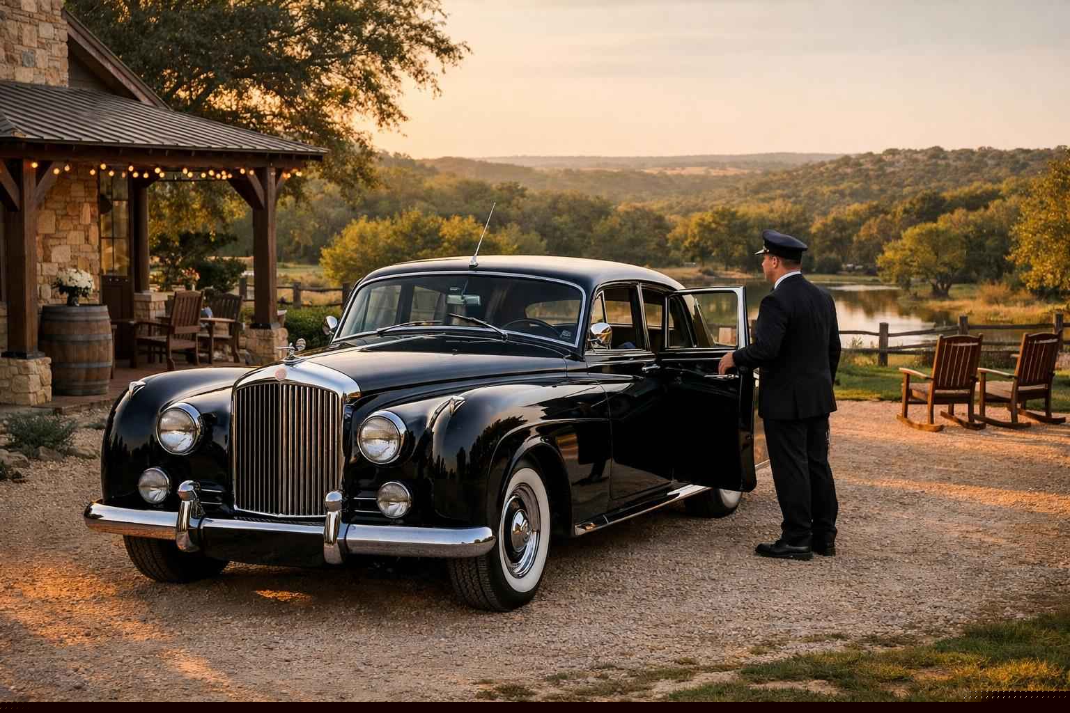 Classic Car Chauffeur Service In Dripping Springs Texas Classic Car Chauffeur Service in Dripping Springs TX