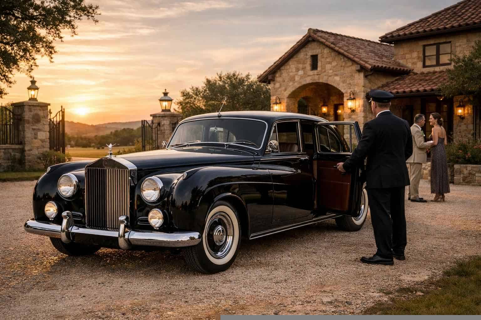 Classic Car Chauffeur Service In Liberty Hill Texas Classic Car Chauffeur Service Liberty Hill TX