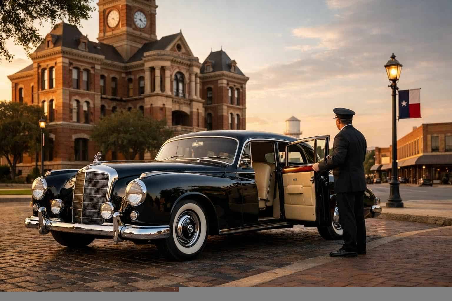 Classic Car Chauffeur Service Near Me Lockhart TX