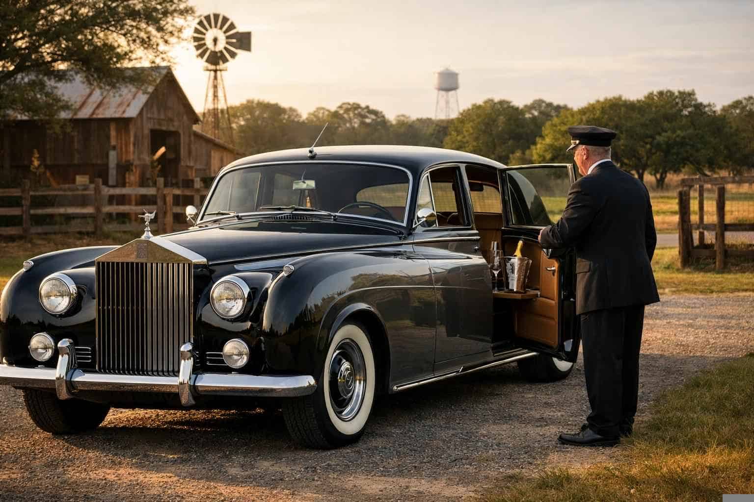 Classic Car Chauffeur Service Taylor TX
