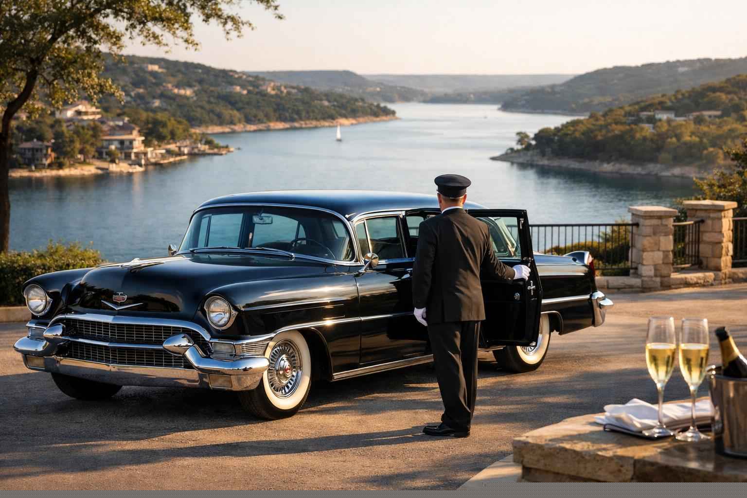 Classic Car Chauffeur Service In Lakeway Texas Classic Car Chauffeur Services in Lakeway Texas