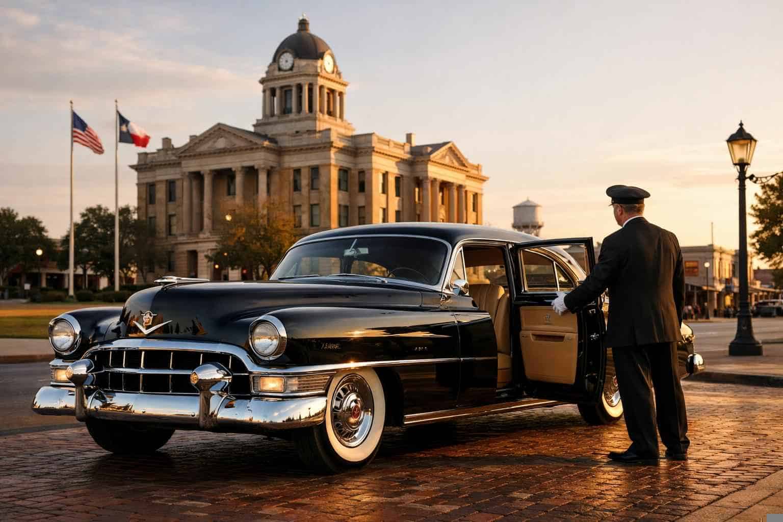 Classic Car Chauffeur Services in Taylor Texas