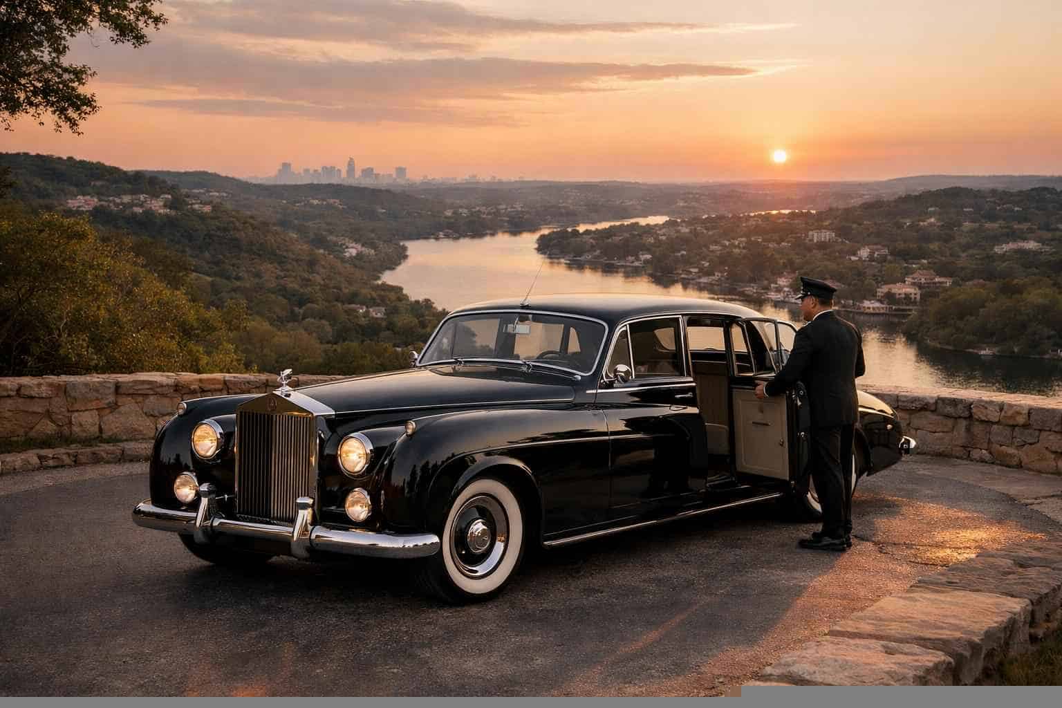 Classic Car Chauffeur Services in West Lake Hills Texas