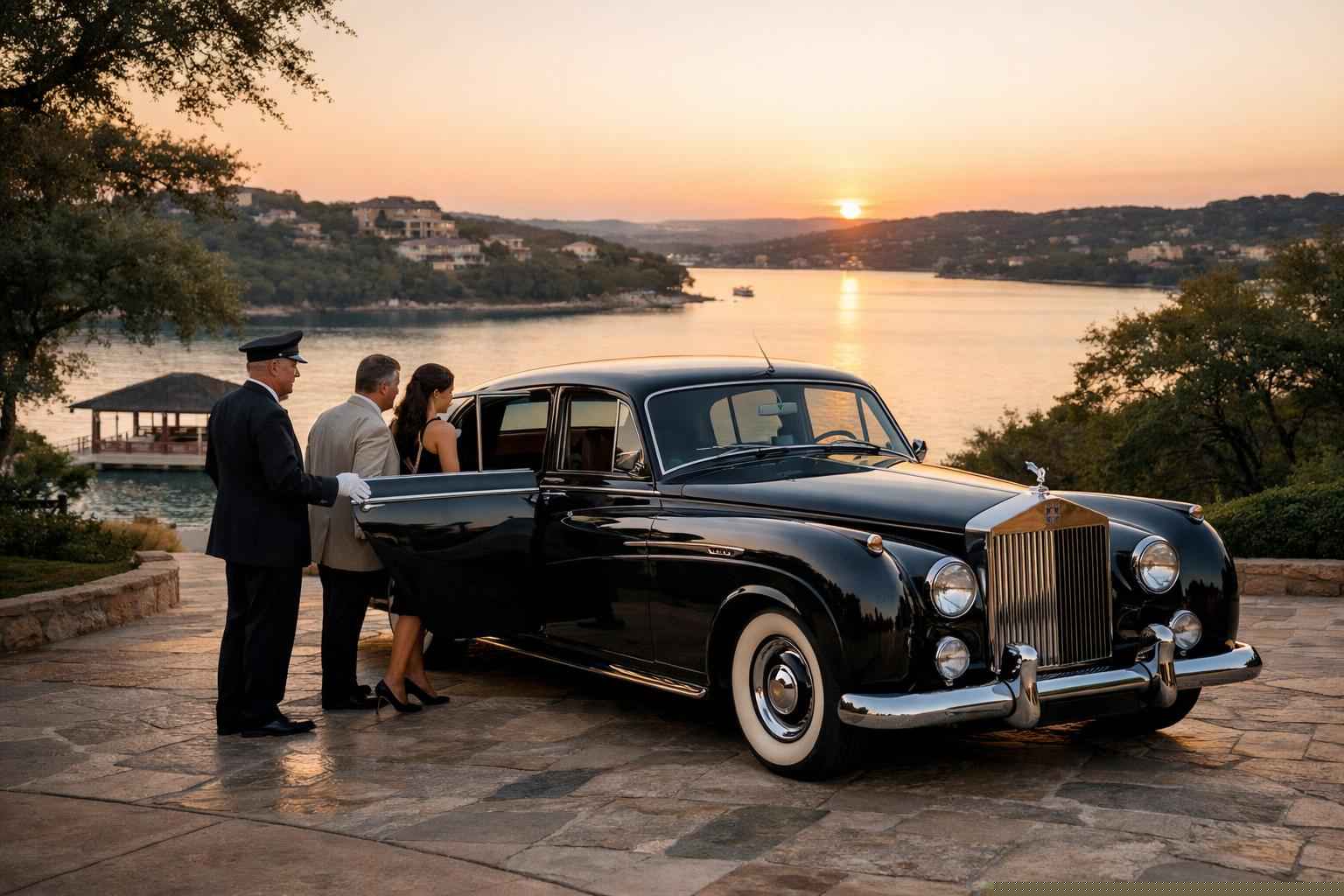 Classic Car Chauffeur Service In Lakeway Texas Classic Cars with Chauffeur in Lakeway Texas