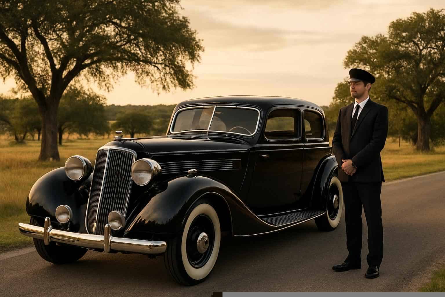Elgin Texas Classic Car Chauffeur Service