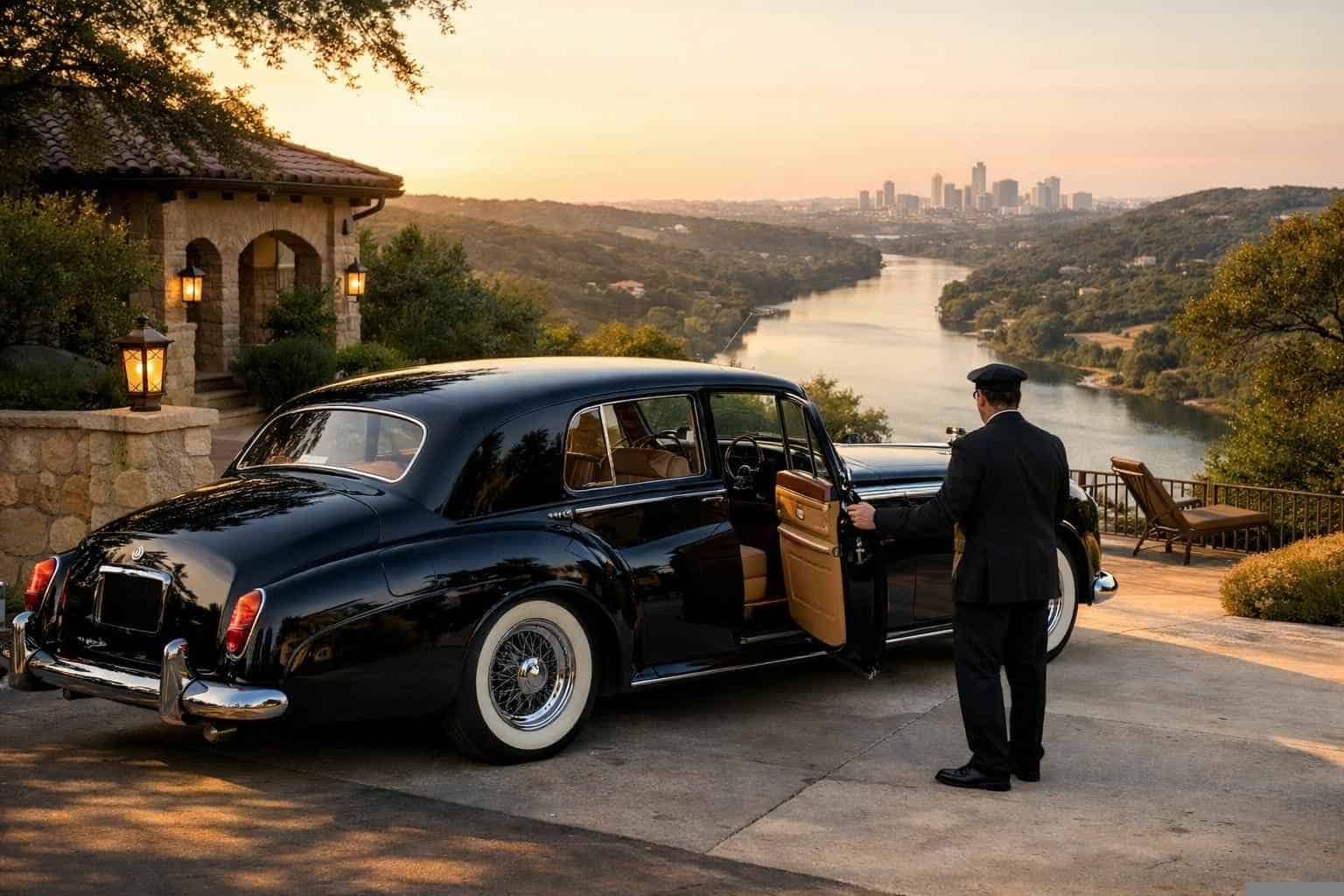 Classic Cars with Chauffeur in West Lake Hills Texas