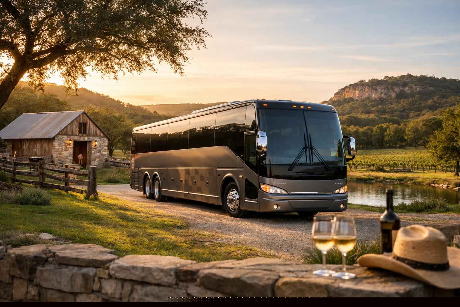 Charter Bus Rental In Dripping Springs Texas Dripping Springs Texas Charter Bus Rental