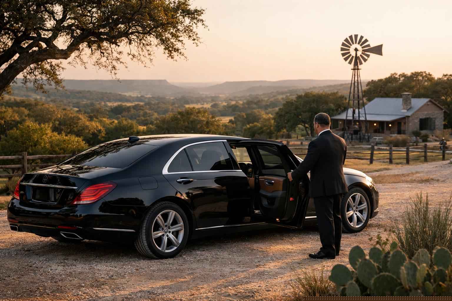 Dripping Springs Texas Chauffeur Service
