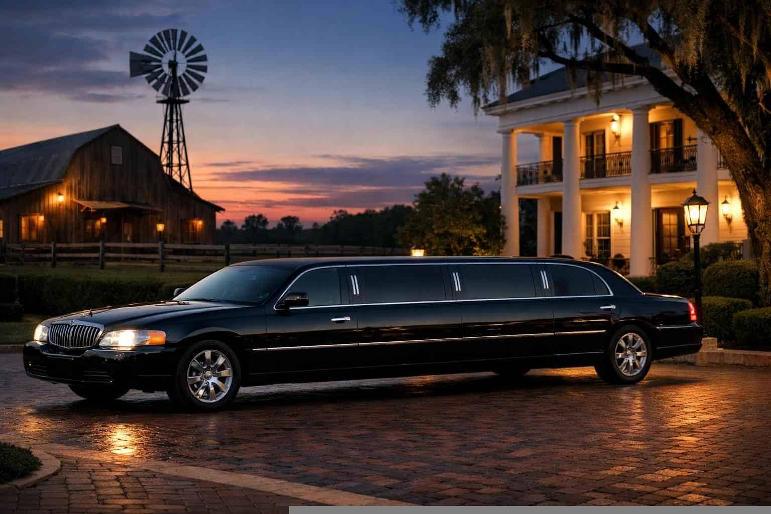 Elgin Texas Black Limo Rental