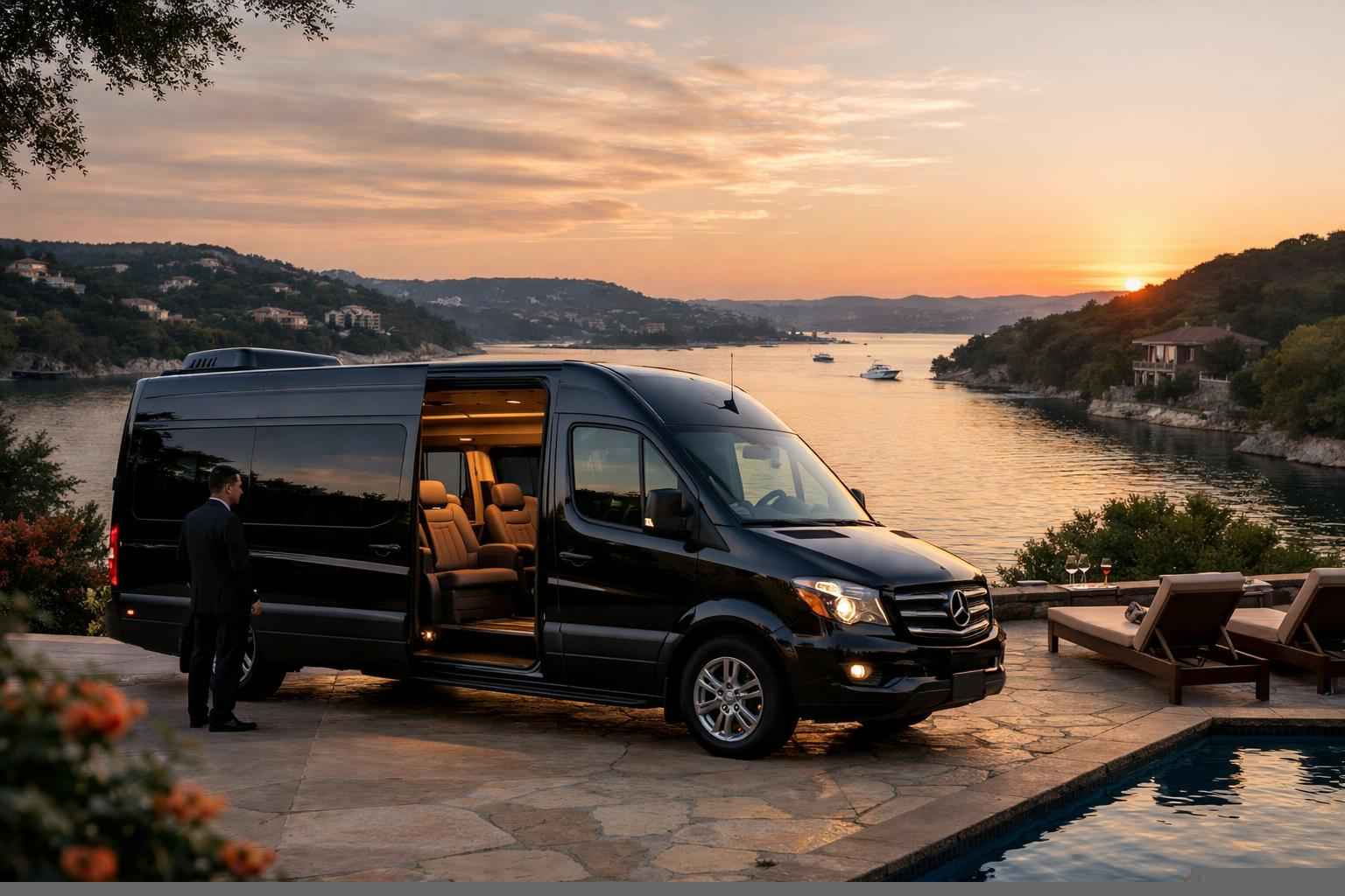 Passenger Van With Driver In Lakeway Texas Lakeway Texas Passenger Van with Driver