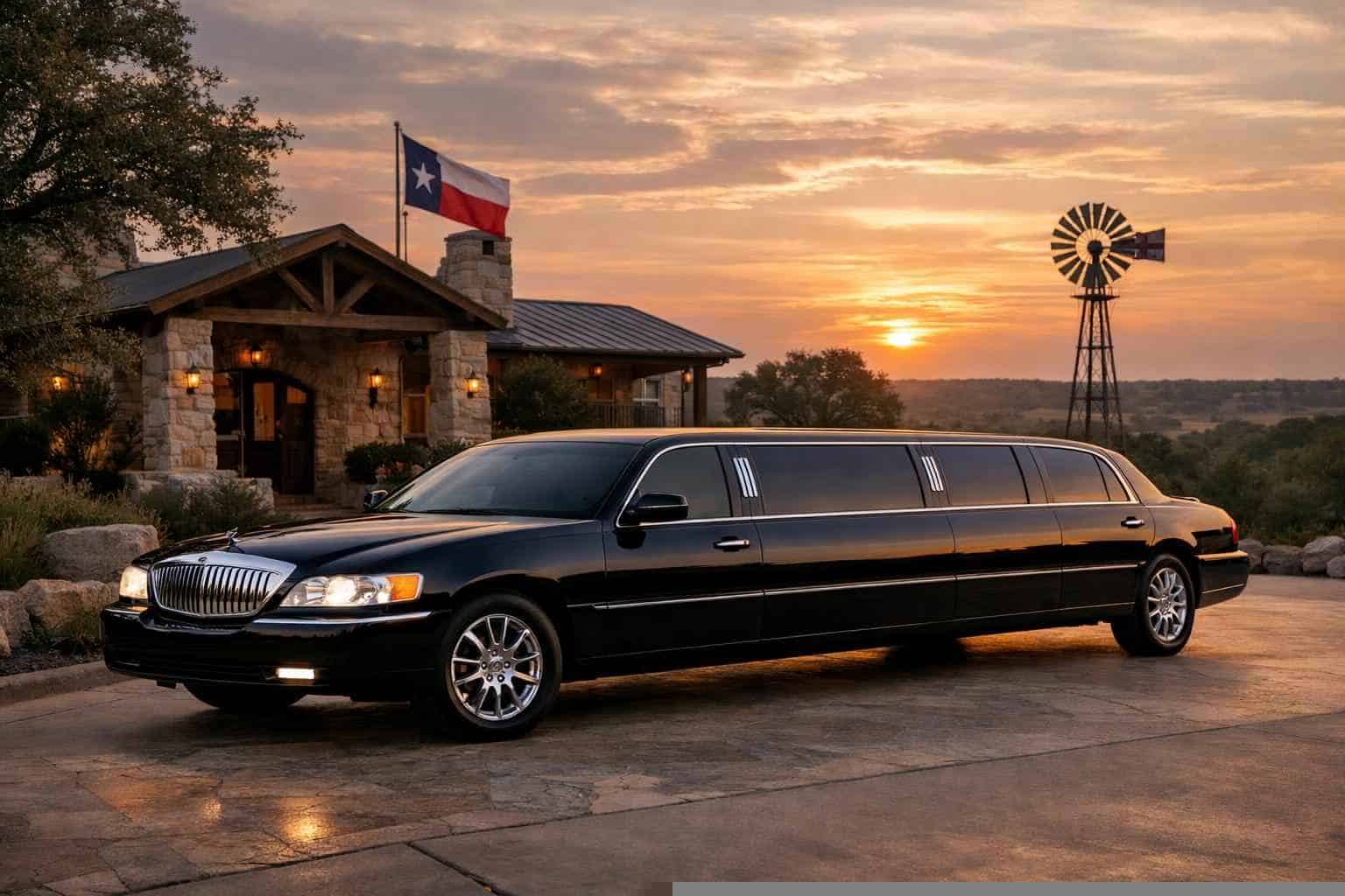 Liberty Hill Texas Black Limo Rental