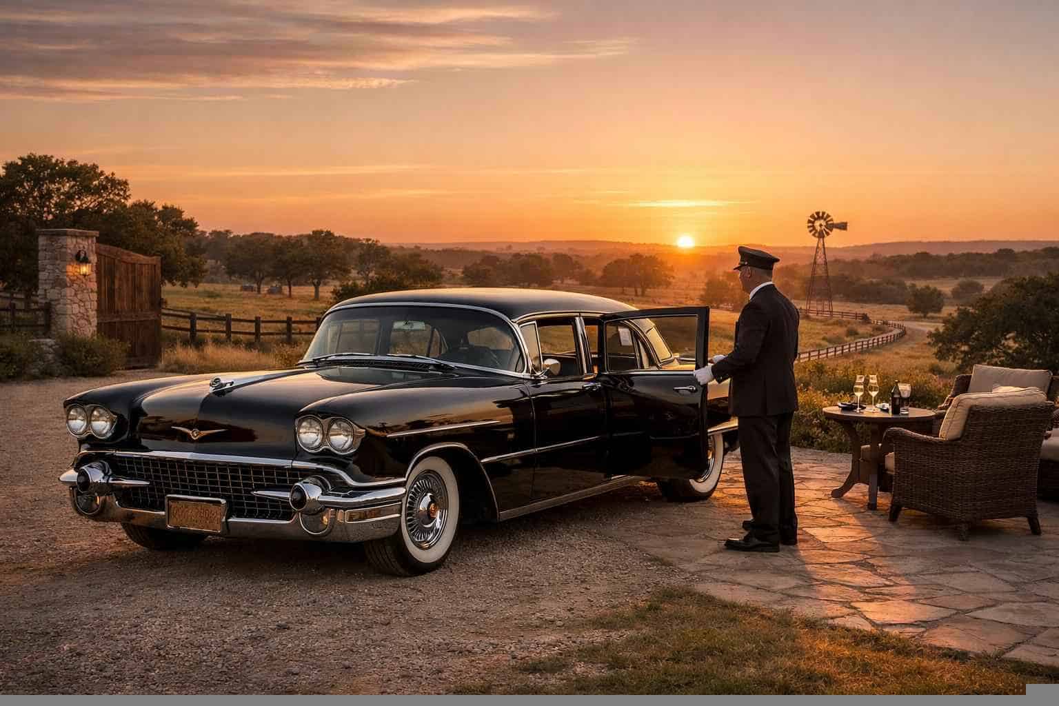 Classic Car Chauffeur Service In Liberty Hill Texas Liberty Hill Texas Classic Car Chauffeur Service