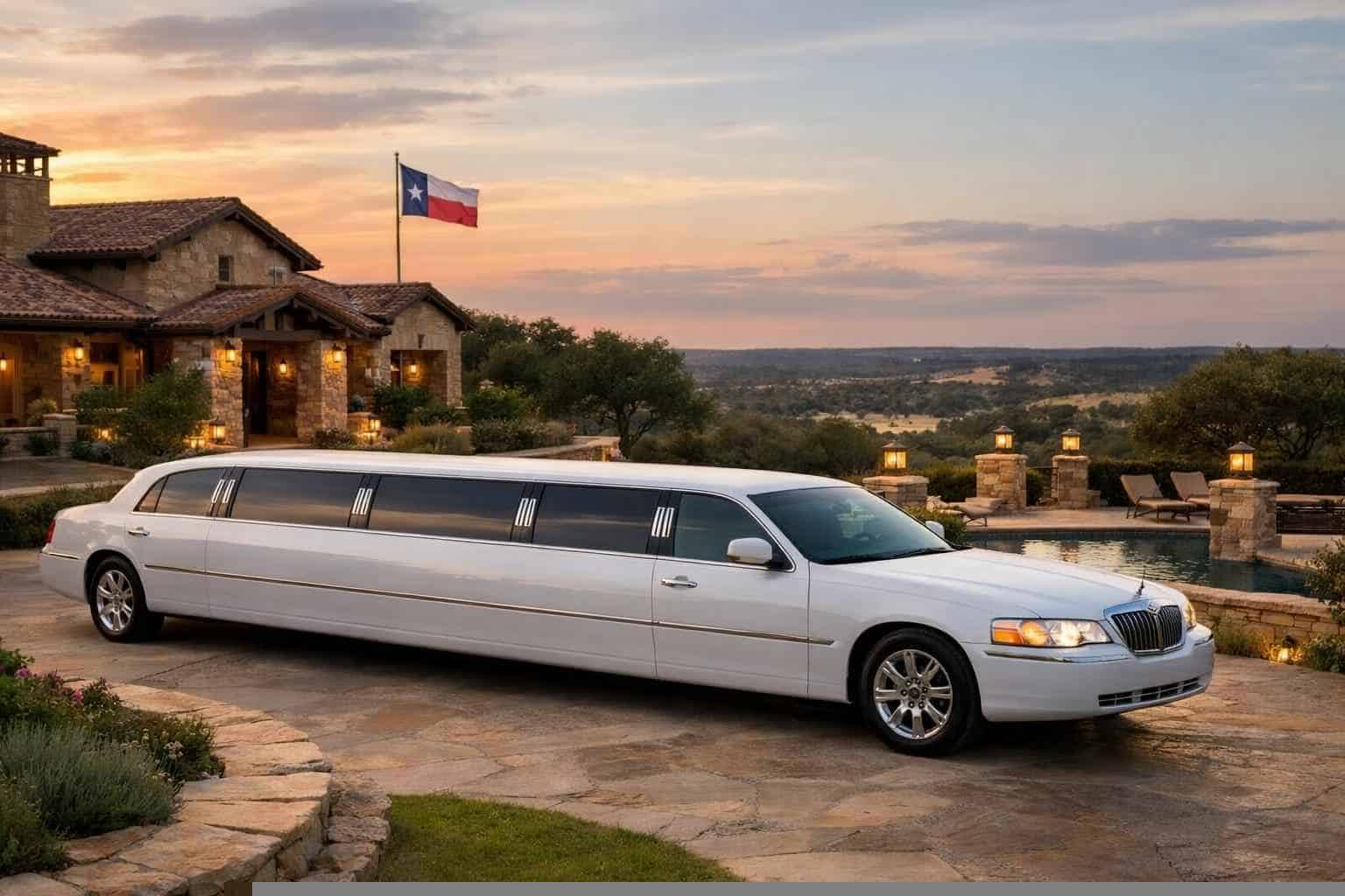 Liberty Hill Texas White Limo Rental