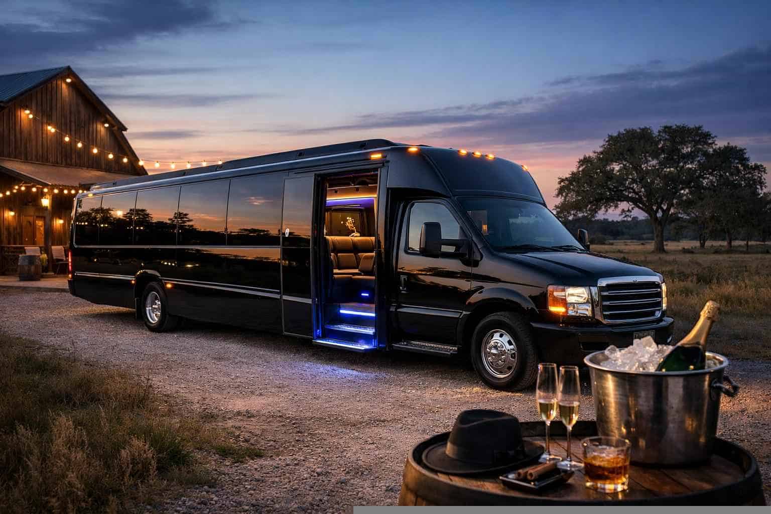 Limo Bus Rental Elgin TX