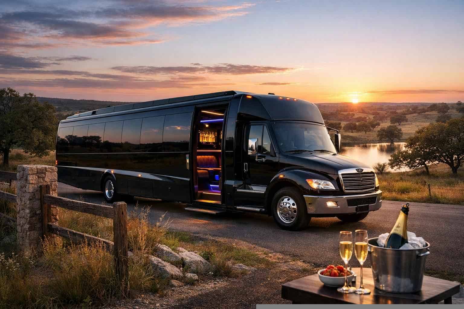 Limo Bus Rental Liberty Hill TX