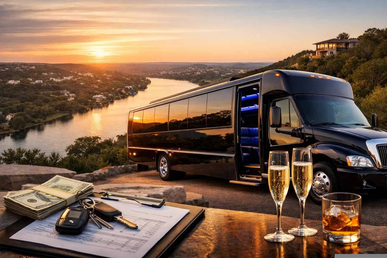 Limo Bus Rental Prices in West Lake Hills TX