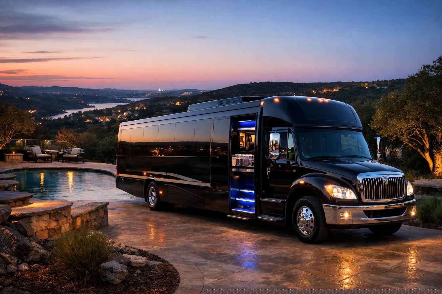 Limo Bus Rental Services in Bee Cave Texas