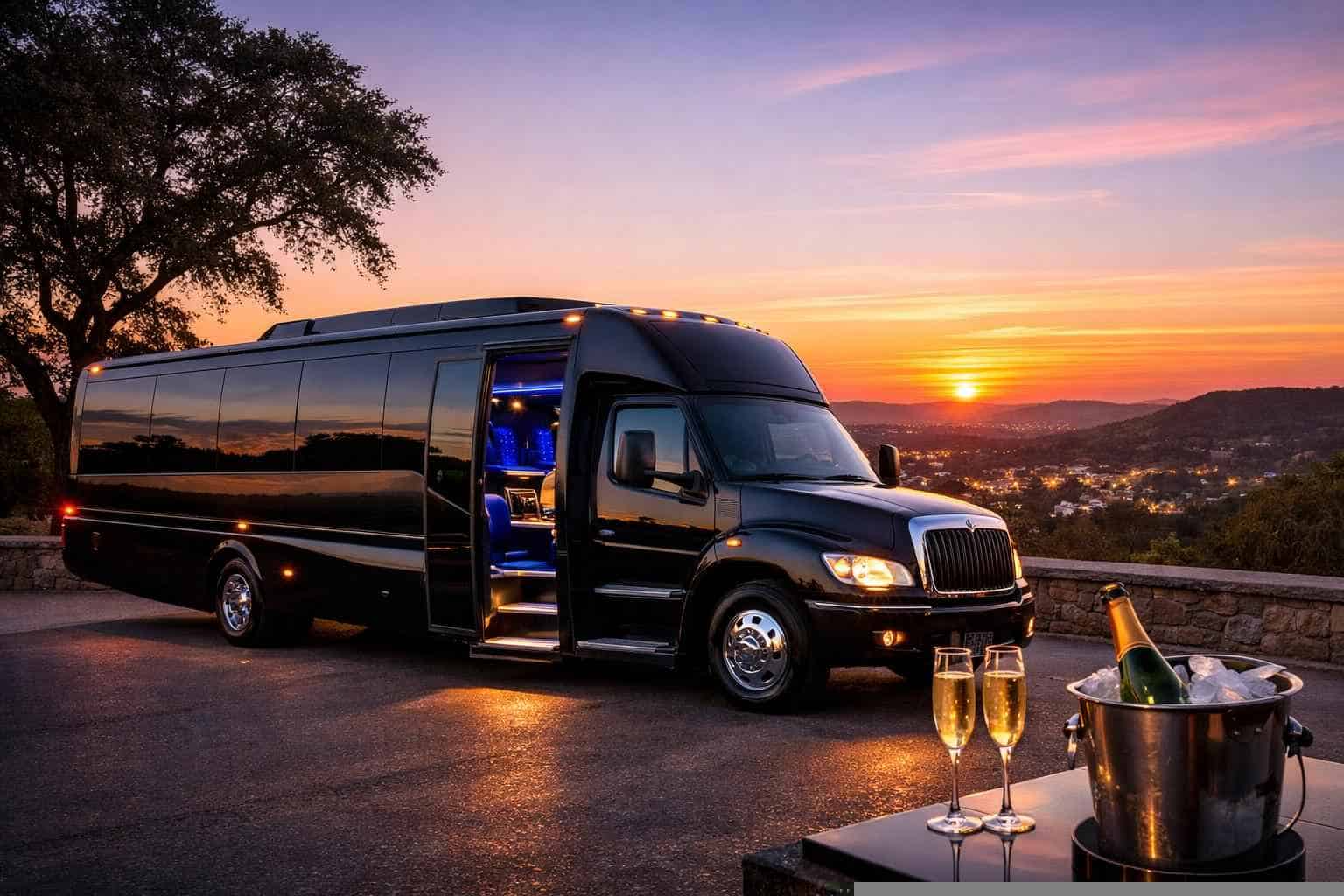 Limo Bus Rental In Sunset Valley Texas Limo Bus Rental Services in Sunset Valley Texas