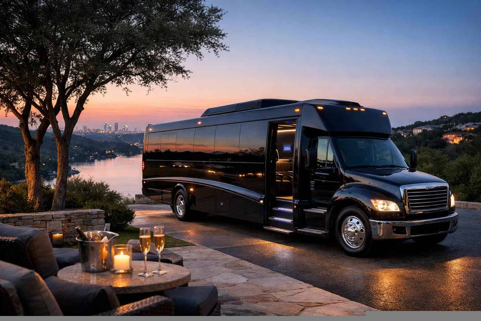 Limo Bus Rental Services in West Lake Hills Texas