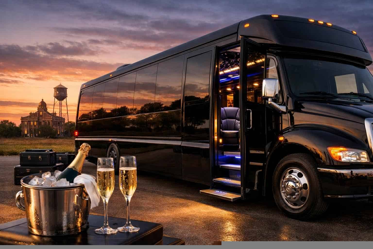 Limo Bus Rental In Taylor Texas Limo Bus Rental Taylor TX