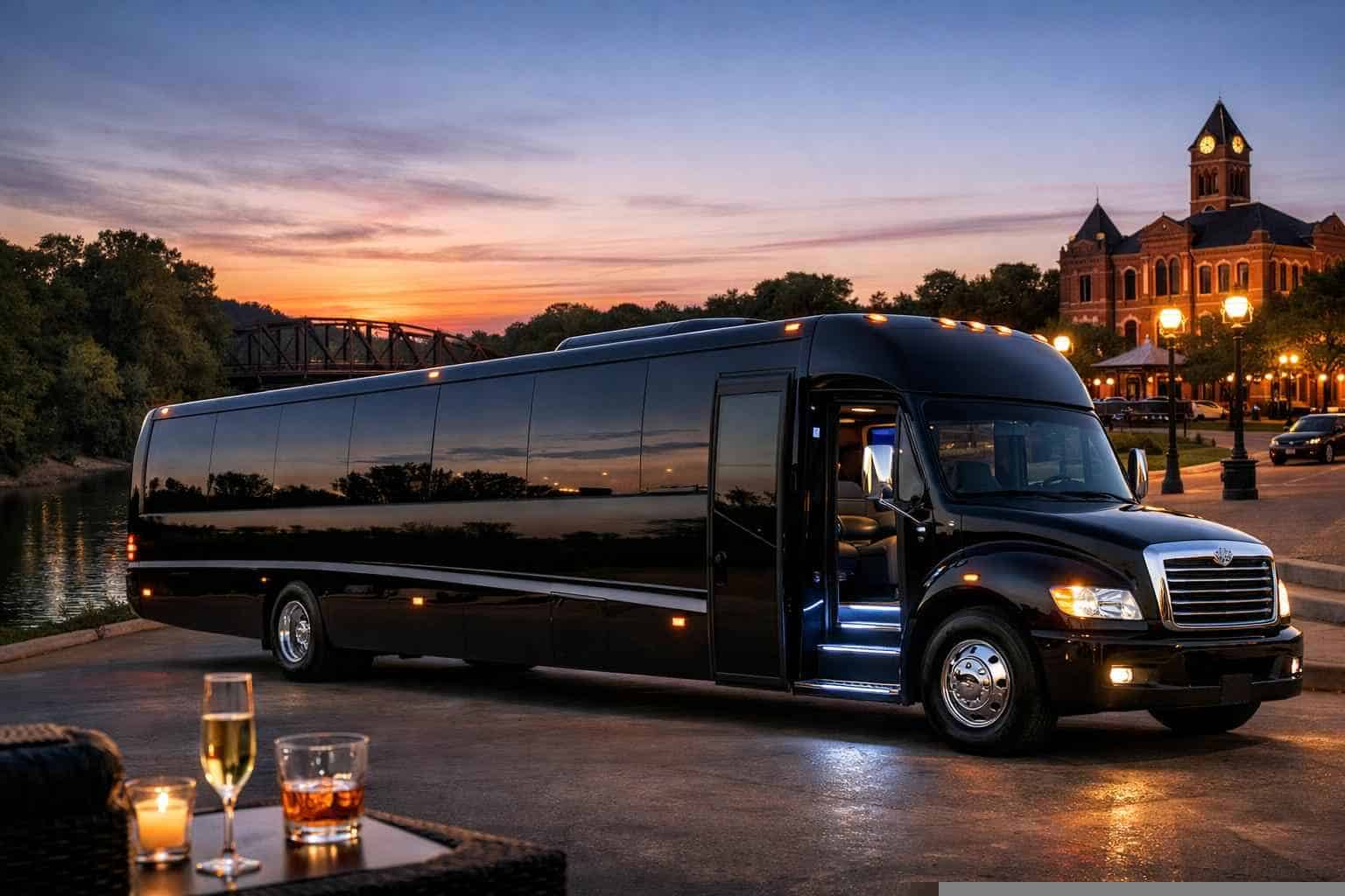 Limo Bus Rental In Bastrop Texas Limo Bus Service Bastrop TX