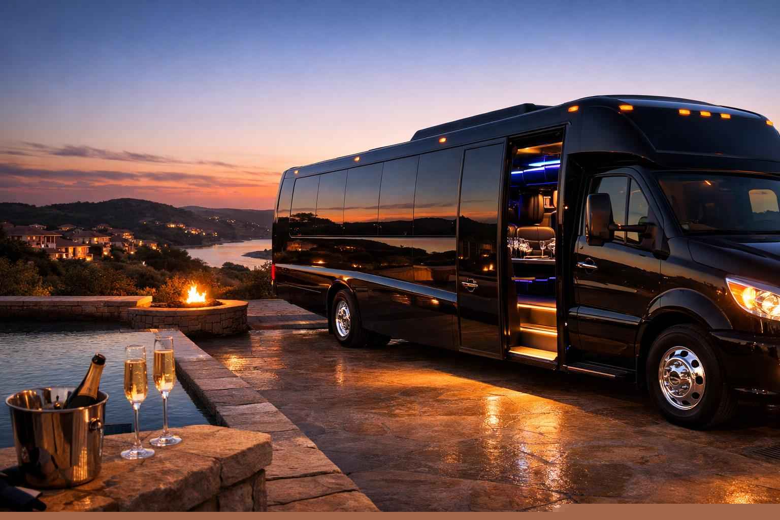 Limo Bus Service Bee Cave TX