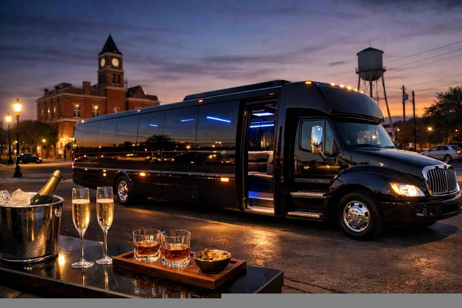 Limo Bus Service Elgin TX