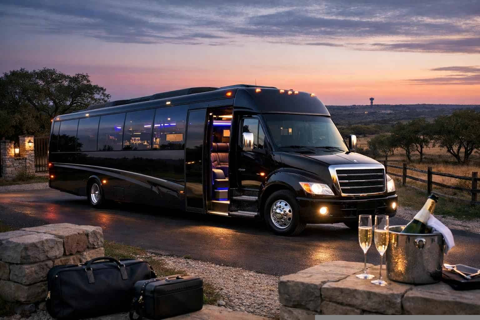 Limo Bus Service Liberty Hill TX