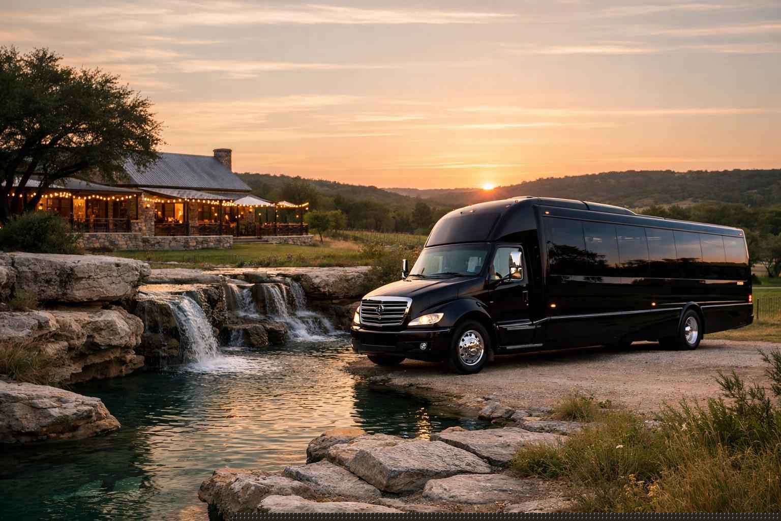 Limo Buses in Dripping Springs Texas