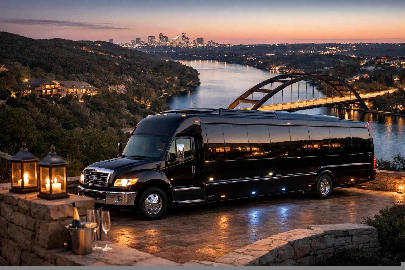 Limo Buses in West Lake Hills Texas