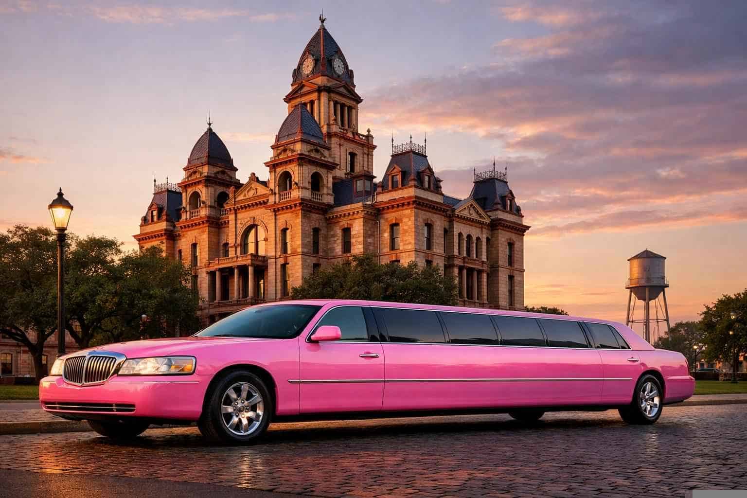 Pink Limo Rental In Lockhart Texas Lockhart Texas Pink Limo Rental