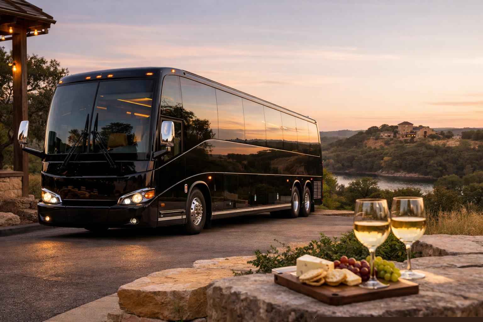 Luxury Bus Rental in Dripping Springs Texas