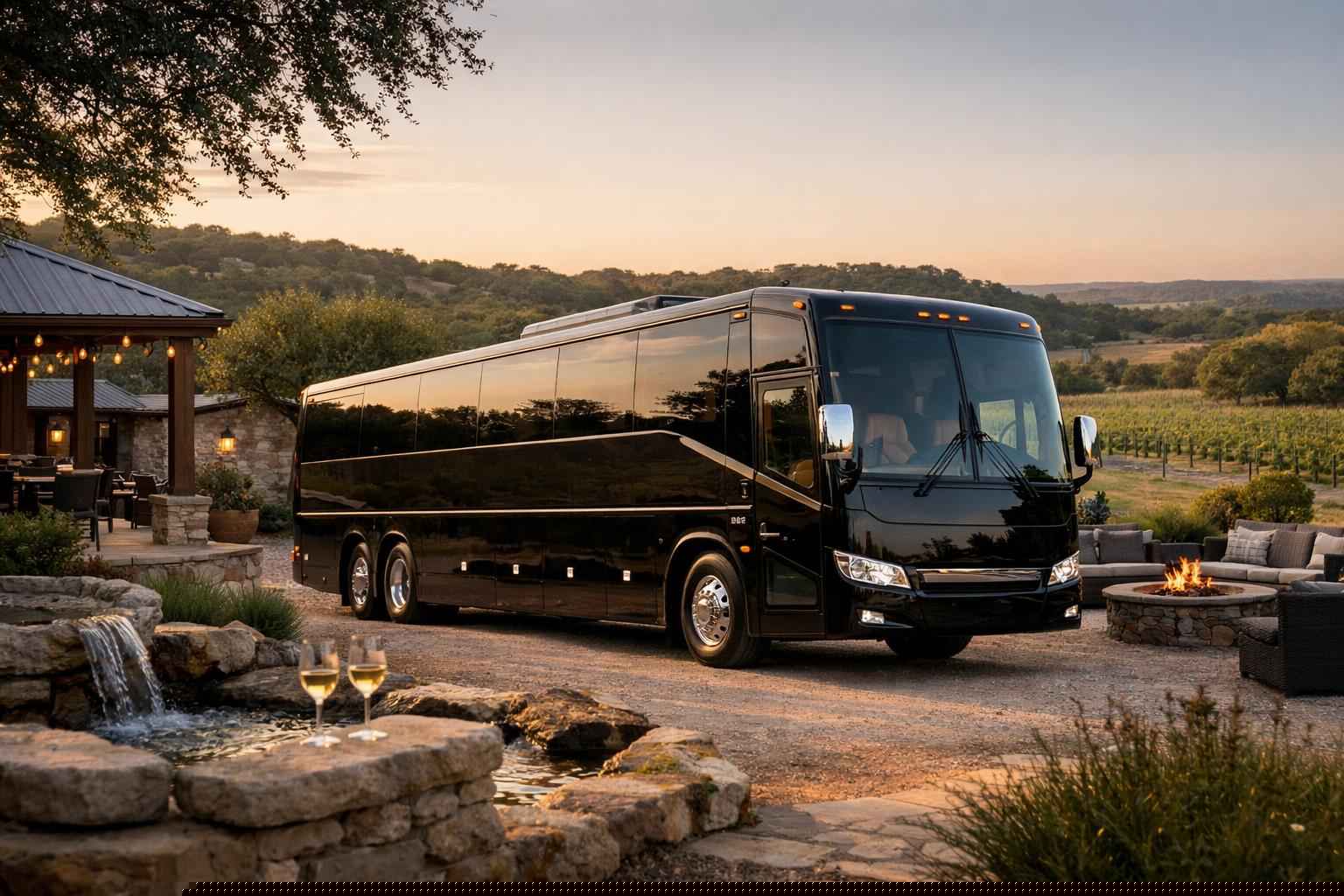 Charter Bus Rental In Dripping Springs Texas Luxury Charter Bus Rental in Dripping Springs Texas