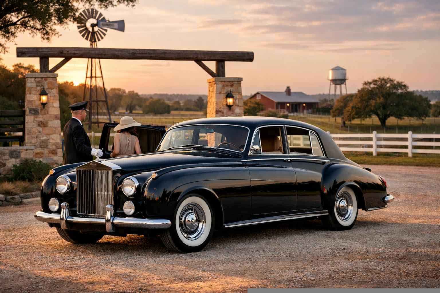 Luxury Classic Car Chauffeur Service in Elgin Texas