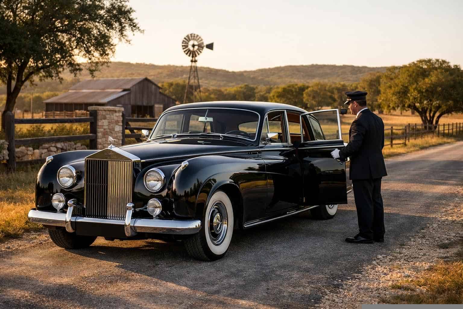 Classic Car Chauffeur Service In Liberty Hill Texas Luxury Classic Car Chauffeur Service in Liberty Hill Texas