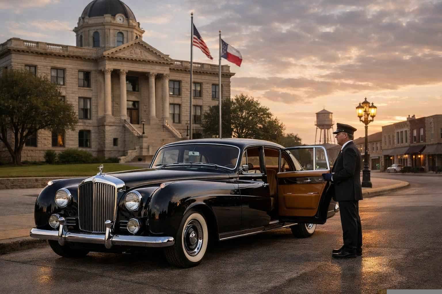 Luxury Classic Car Chauffeur Service in Taylor Texas