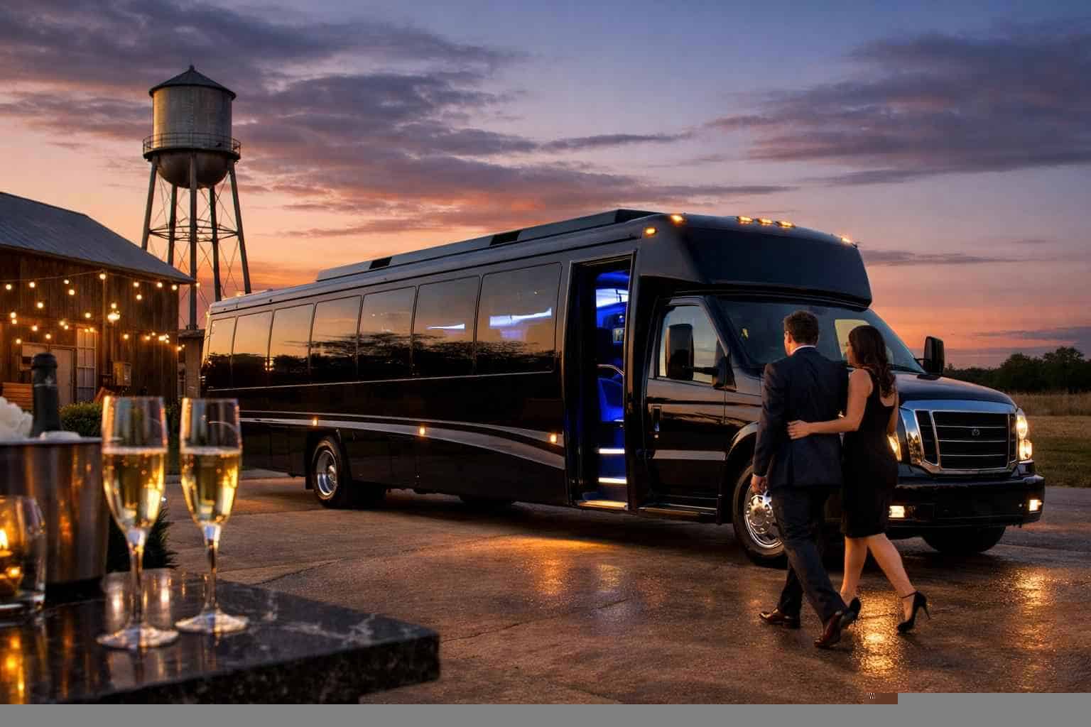Limo Bus Rental In Taylor Texas Luxury Limo Bus Rental in Taylor Texas