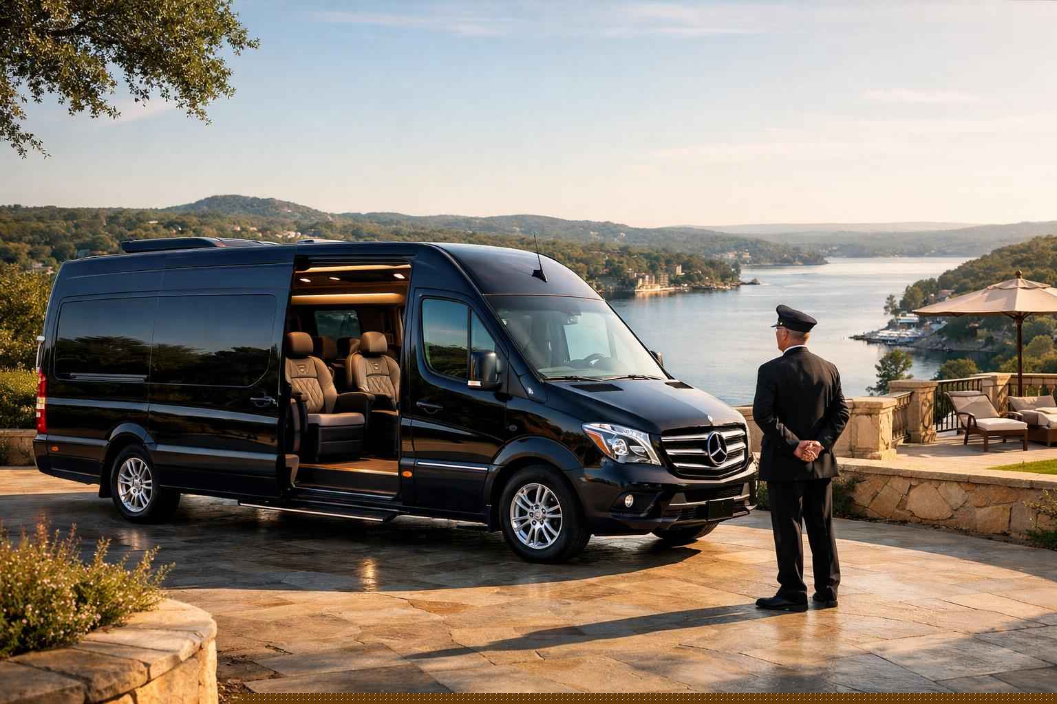 Passenger Van With Driver In Lakeway Texas Luxury Passenger Van with Driver in Lakeway Texas