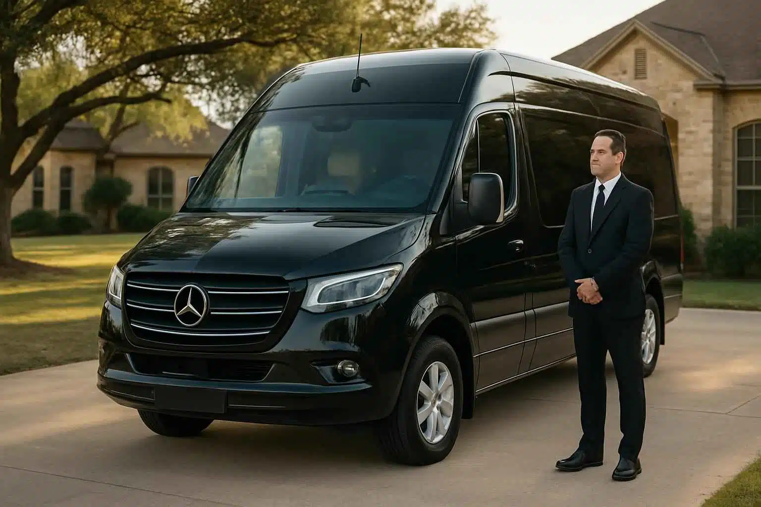 Luxury Passenger Van with Driver in Leander Texas