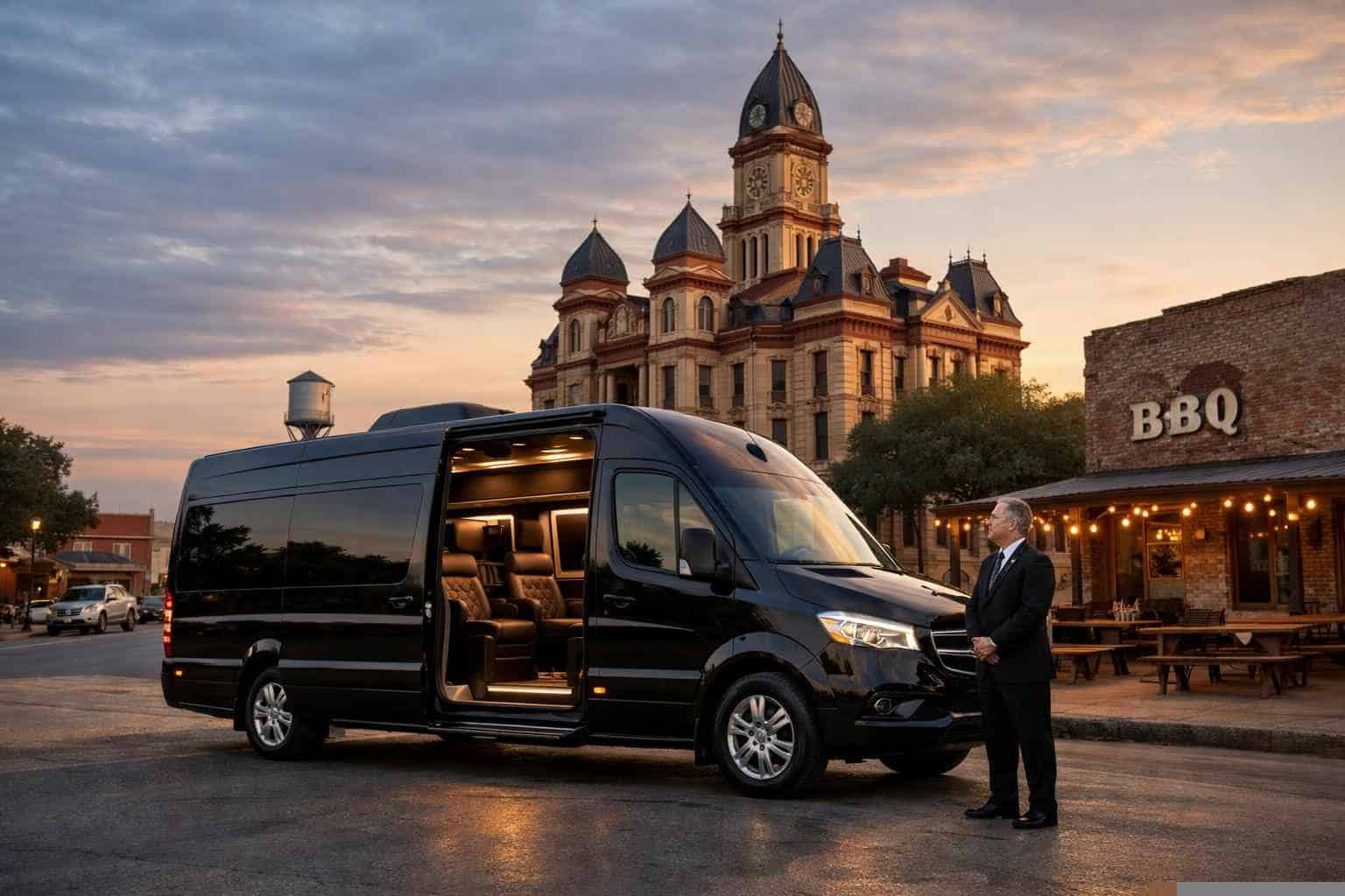 Passenger Van With Driver In Lockhart Texas Luxury Passenger Van with Driver in Lockhart Texas