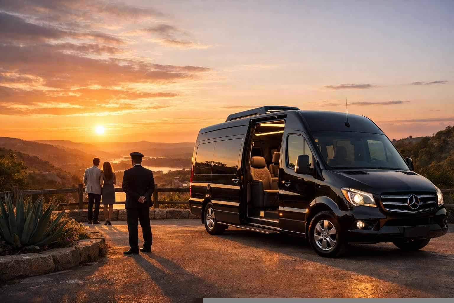 Passenger Van With Driver In Sunset Valley Texas Luxury Passenger Van with Driver in Sunset Valley Texas